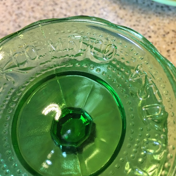 Vintage Green Candy Dish (Glass) - Picture 8 of 8